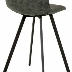 Tuotemerkit Elisa Baarituoli - Tummanharmaa Vintage PU -Keittiö- ja ruokapöytätuolit Försäljningsbutik 9d16120603565663c17ec71860d25d58f7