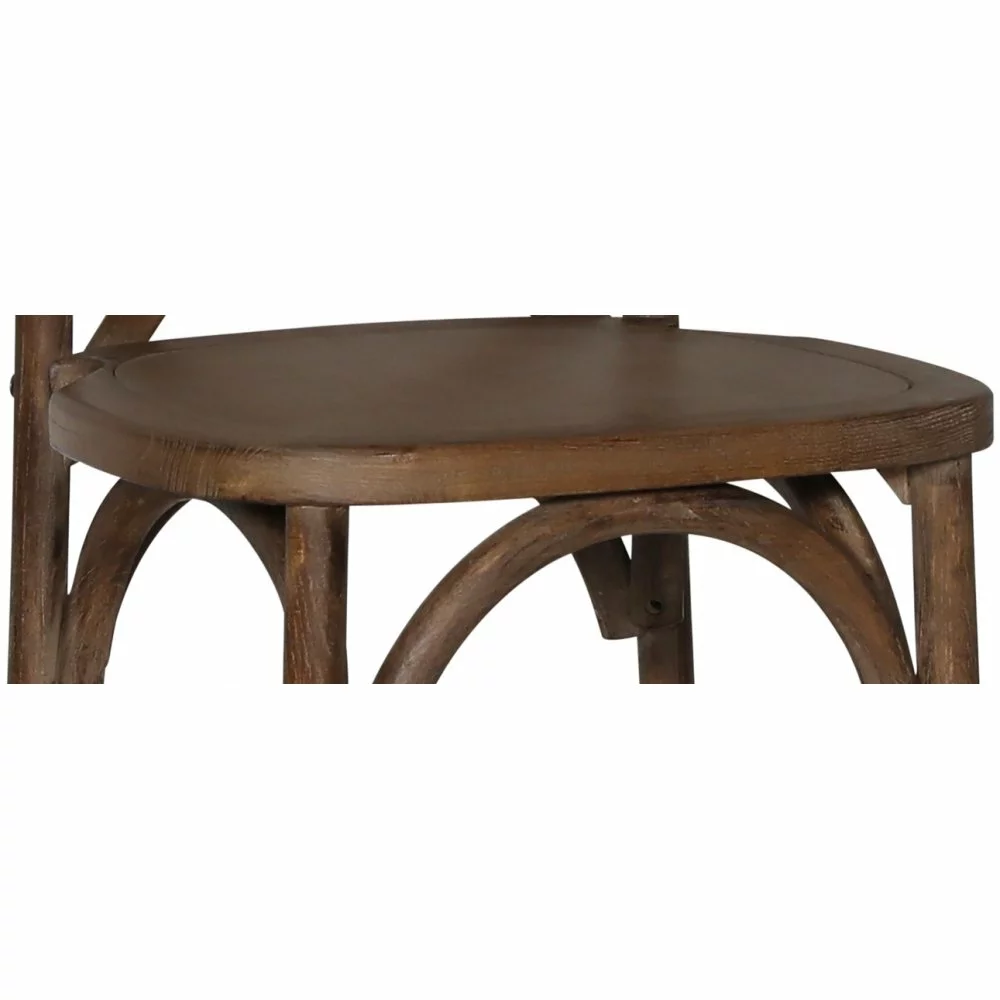 Tuotemerkit Paris Vintage Tuoli Ristillä - Vintage Ruskea 7 Tuotemerkit Paris Vintage Tuoli Ristillä - Vintage Ruskea - Bild 5