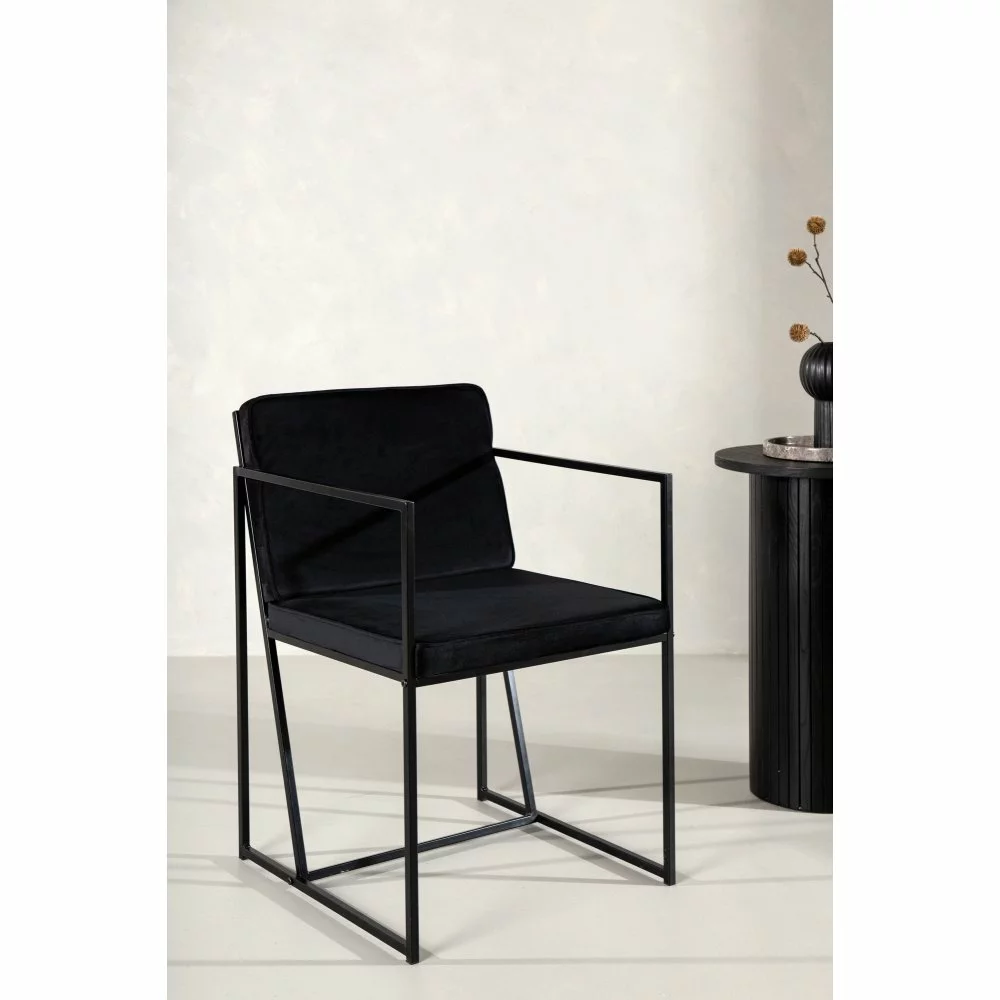 Tuotemerkit Richmond Ruokapöydän Tuoli - Musta 6 Tuotemerkit Richmond Ruokapöydän Tuoli - Musta - Bild 4