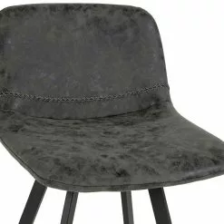 Tuotemerkit Elisa Baarituoli - Tummanharmaa Vintage PU -Keittiö- ja ruokapöytätuolit Försäljningsbutik a1c647e0c50e3b3ff76c7f2b8f126179e0