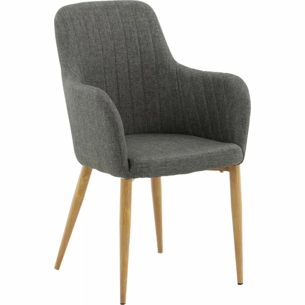 Tuotemerkit Paolo-nojatuoli - Tummanharmaa/tammi 3 Tuotemerkit Paolo-nojatuoli - Tummanharmaa/tammi