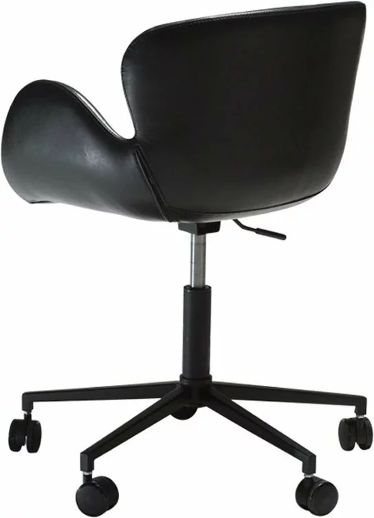 Tuotemerkit Gaia Työtuoli - Vintage Musta 4 Tuotemerkit Gaia Työtuoli - Vintage Musta - Bild 2