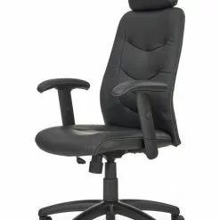 Tuotemerkit Butrun Työtuoli - Musta -Keittiö- ja ruokapöytätuolit Försäljningsbutik a82a67f1ace520587b2887e951dff693af