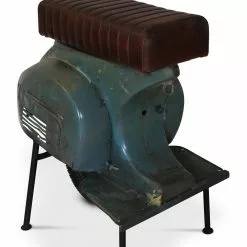 Tuotemerkit Skootterin Baarijakkara - Vintage Sininen / Ruskea 7 Tuotemerkit Skootterin Baarijakkara - Vintage Sininen / Ruskea -Keittiö- ja ruokapöytätuolit Försäljningsbutik a907bb82defc5caac5095c58002f2ff0a6