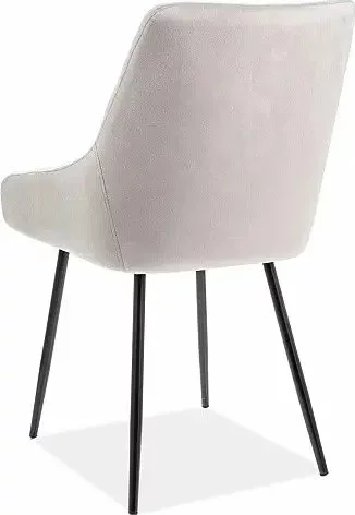 Tuotemerkit Albi Ruokapöydän Tuoli - Vaaleanharmaa Sametti 4 Tuotemerkit Albi Ruokapöydän Tuoli - Vaaleanharmaa Sametti - Bild 2