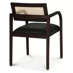 Tuotemerkit Siknäs Runkotuoli - Ruskea/musta PU -Keittiö- ja ruokapöytätuolit Försäljningsbutik aca00ef0ef544e9daa770031eb3f630e3b