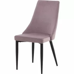 Tuotemerkit Laila Ruokatuoli - Vaaleanpunainen Vakosametti -Keittiö- ja ruokapöytätuolit Försäljningsbutik acfe4c14b980ea88c1c89cfee9795ed58e