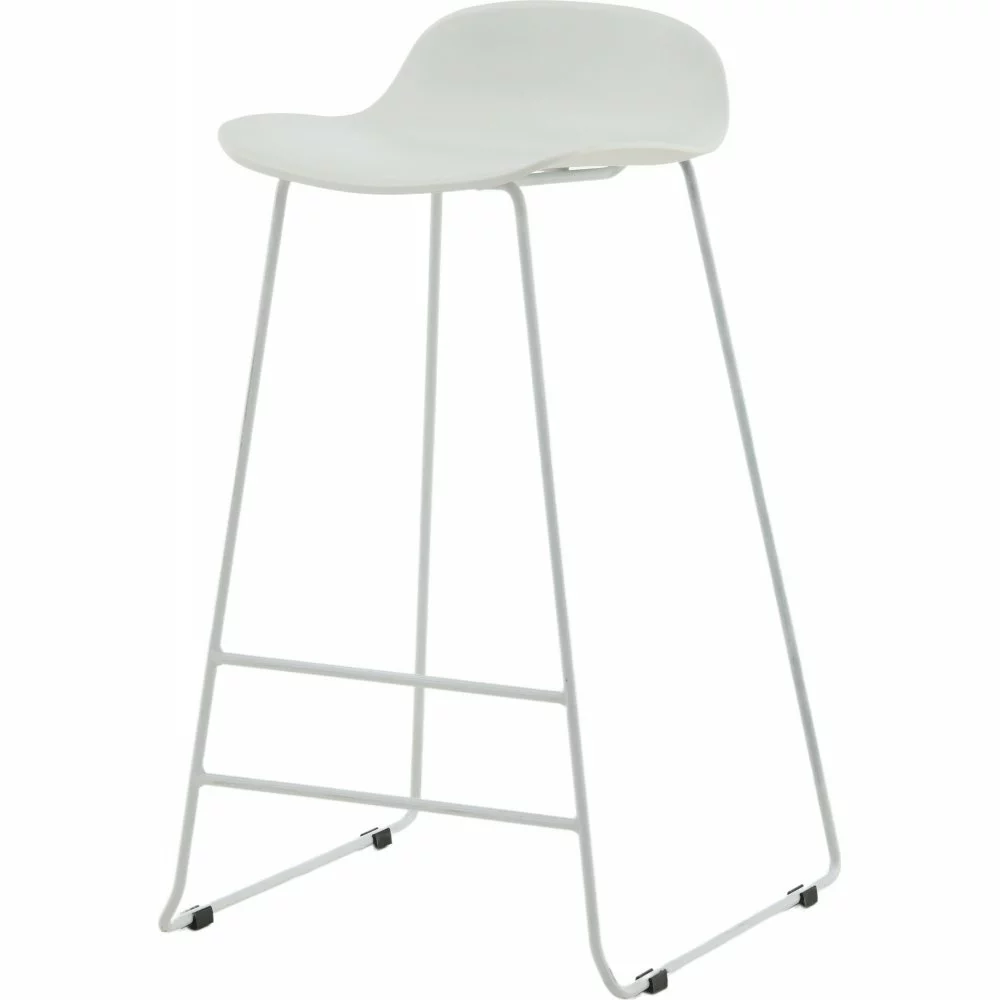 Tuotemerkit Viileä Baarijakkara - Valkoinen Muovi 7 Tuotemerkit Viileä Baarijakkara - Valkoinen Muovi - Bild 5