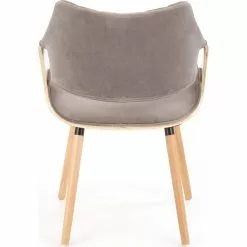 Tuotemerkit Cadeira Nojatuoli 396 - Harmaa/tammi -Keittiö- ja ruokapöytätuolit Försäljningsbutik b1675b2f69404147e5ddcde0c1627f6f2e