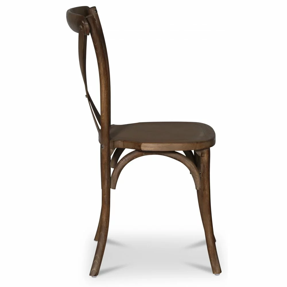 Tuotemerkit Paris Vintage Tuoli Ristillä - Vintage Ruskea 5 Tuotemerkit Paris Vintage Tuoli Ristillä - Vintage Ruskea - Bild 3