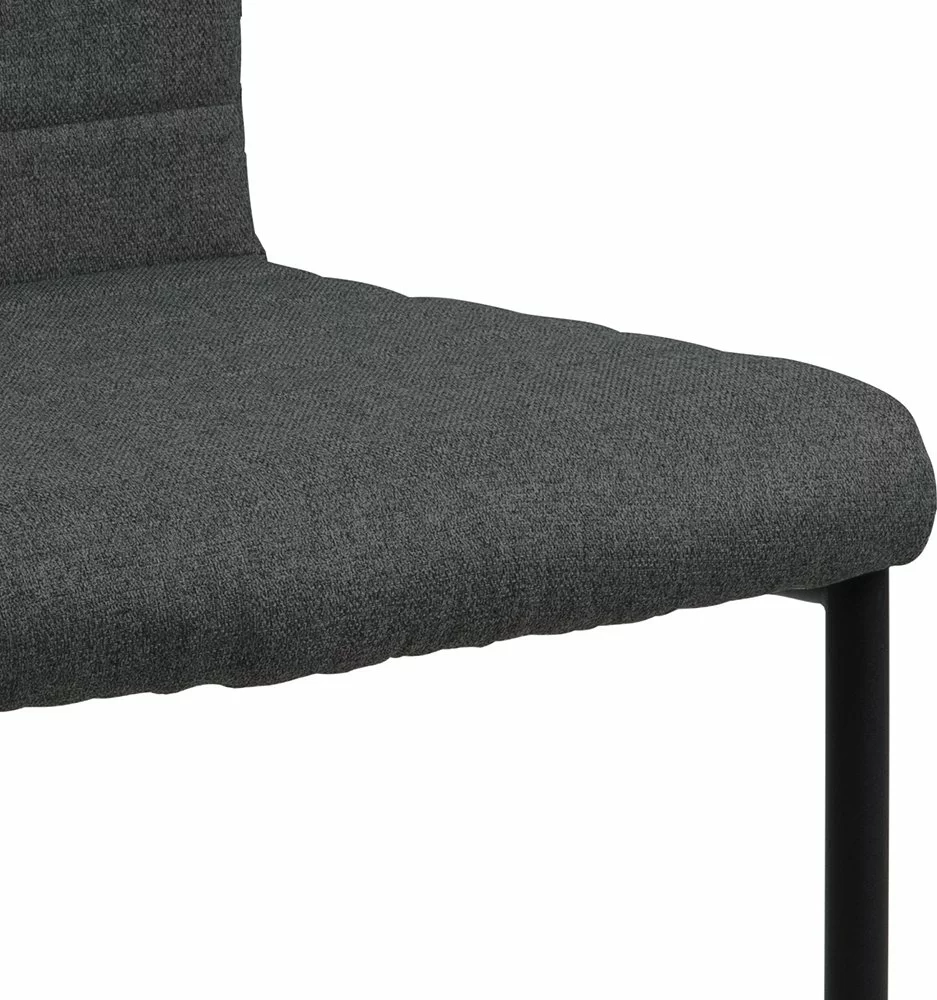 Tuotemerkit Moon Ruokapöydän Tuoli - Harmaa/musta 8 Tuotemerkit Moon Ruokapöydän Tuoli - Harmaa/musta - Bild 6