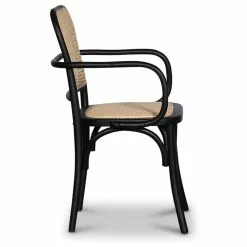 Tuotemerkit Malmby-runkoinen Tuoli Taivutettua Puuta, Musta/rottinki + Suihkevaha -Keittiö- ja ruokapöytätuolit Försäljningsbutik b46771c456200aef40f631e4fbed31e4e7 1