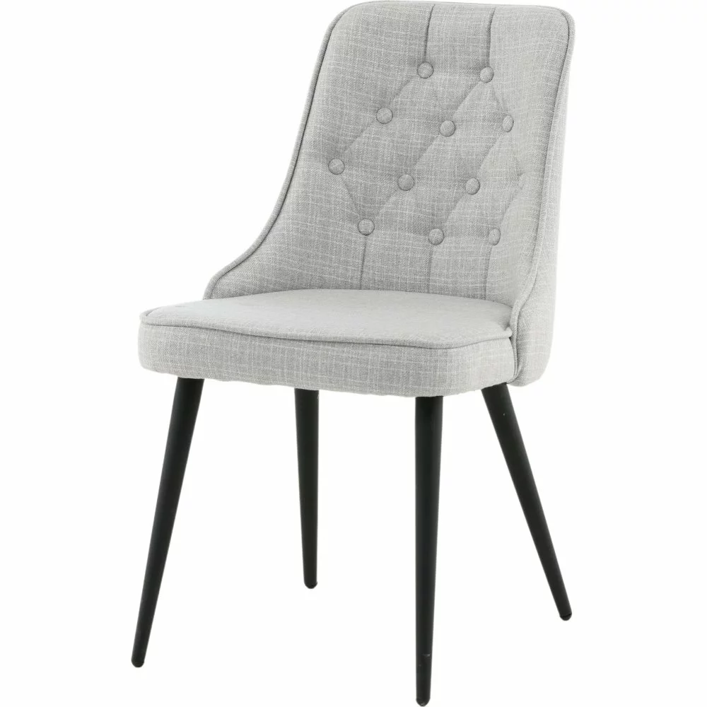 Tuotemerkit Alice Deluxe Ruokatuoli - Vaaleanharmaa/musta 7 Tuotemerkit Alice Deluxe Ruokatuoli - Vaaleanharmaa/musta - Bild 5