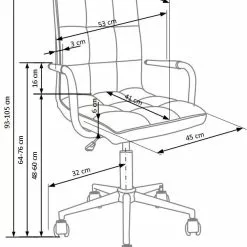 Tuotemerkit Kirjoituspöydän Tuoli Regan - Valkoinen (PU) -Keittiö- ja ruokapöytätuolit Försäljningsbutik b70125d56db76d35defff078208a3ce16f