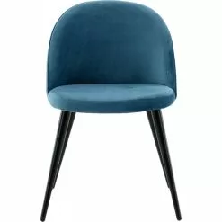 Tuotemerkit Alice Ruokatuoli - Sininen/musta -Keittiö- ja ruokapöytätuolit Försäljningsbutik b736a9b58cd95e6a7882da887a5064f184