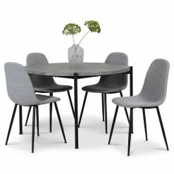 Tuotemerkit Carisma Tuoli - Harmaa (kangas)/musta -Keittiö- ja ruokapöytätuolit Försäljningsbutik b843faef431fb725f526f8985990f36c9c