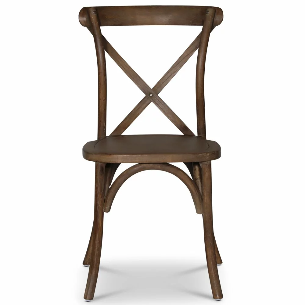 Tuotemerkit Paris Vintage Tuoli Ristillä - Vintage Ruskea 4 Tuotemerkit Paris Vintage Tuoli Ristillä - Vintage Ruskea - Bild 2