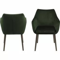 Tuotemerkit Nora Nojatuoli - Vihreä -Keittiö- ja ruokapöytätuolit Försäljningsbutik b8dcd0d59c92bb8fc7c5ee186098cc7e80