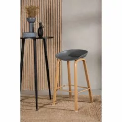 Tuotemerkit Decatur Baarijakkara - Harmaa -Keittiö- ja ruokapöytätuolit Försäljningsbutik b8e707da087efe9db62ef1ecfb9160280d