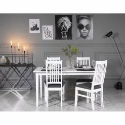 Tuotemerkit Gåsö Tuoli - Harmaa/valkoinen -Keittiö- ja ruokapöytätuolit Försäljningsbutik b8ea5fe89413ff33b0096d4678227a58b6