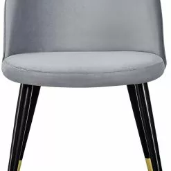 Tuotemerkit Ruokatuoli Zeus - Mattamessinki / Vaaleanharmaa Sametti -Keittiö- ja ruokapöytätuolit Försäljningsbutik b985c1a4d83fb8eed9d1e8e658784af3f8