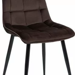 Tuotemerkit Tyylikäs Tuoli - Ruskea/musta