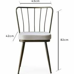 Tuotemerkit Ylva Tuoli - Ruskea -Keittiö- ja ruokapöytätuolit Försäljningsbutik bb8bfffc8b1ce411ab4a72f09782942b7e