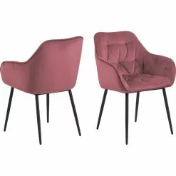 Tuotemerkit Brooke Nojatuoli - Pinkki/musta