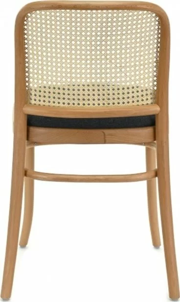 Tuotemerkit No 811 Ruokatuoli Rottinkiselkänojalla - Valinnainen Rungon Ja Verhoilun Väri 6 Tuotemerkit No 811 Ruokatuoli Rottinkiselkänojalla - Valinnainen Rungon Ja Verhoilun Väri - Bild 4