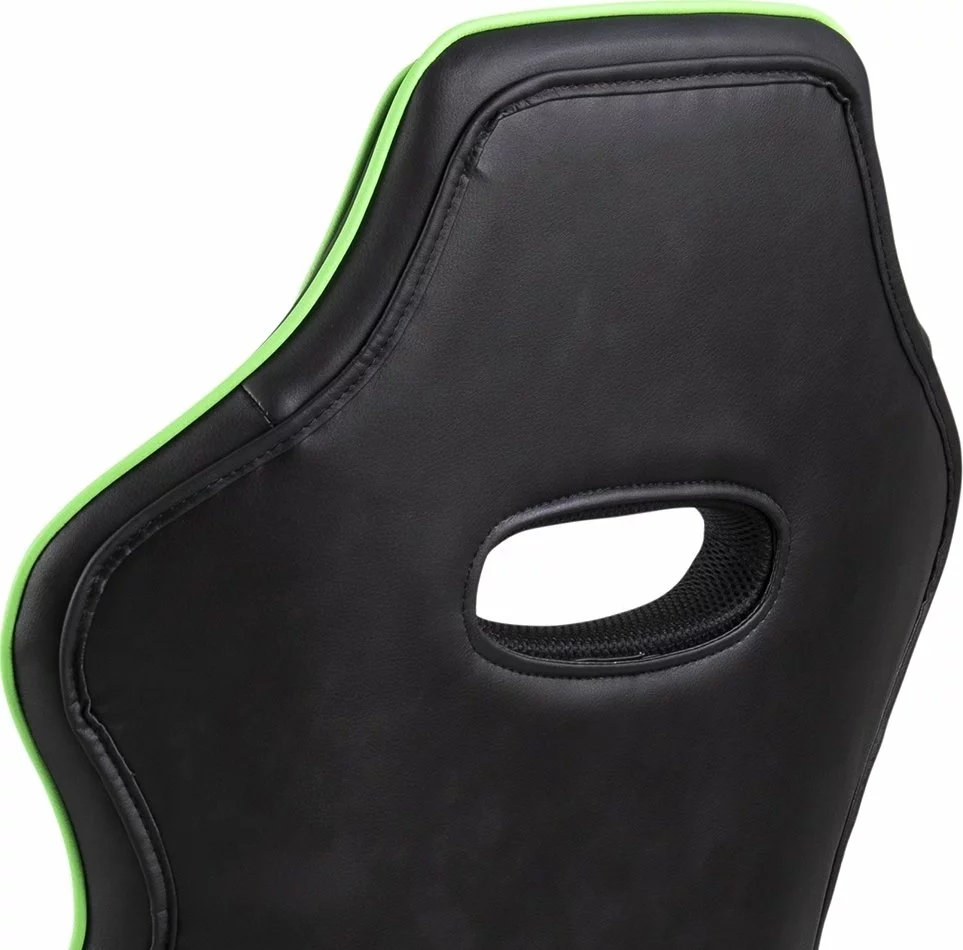 Tuotemerkit Vayne Työtuoli / Pelituoli - Musta/vihreä 8 Tuotemerkit Vayne Työtuoli / Pelituoli - Musta/vihreä - Bild 6