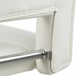 Tuotemerkit Sylvia Baarijakkara - Valkoinen PU -Keittiö- ja ruokapöytätuolit Försäljningsbutik bd979d0247363fbe9560dce2f78500286c