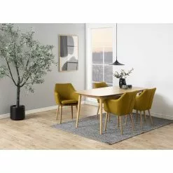 Tuotemerkit Nora Nojatuoli - Oranssi/tammi -Keittiö- ja ruokapöytätuolit Försäljningsbutik bdce4d4d028dd54a76dcd3eab054ddf563