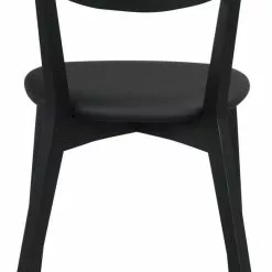 Tuotemerkit Hannah-tuoli - Musta -Keittiö- ja ruokapöytätuolit Försäljningsbutik bf7af967c33d067e01aaa2b5f68764acef