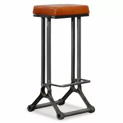 Tuotemerkit Calil Baarijakkara Vintage - Ruskea Nahka