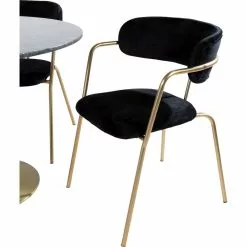 Tuotemerkit Tellrunkoinen Tuoli - Musta/messinki -Keittiö- ja ruokapöytätuolit Försäljningsbutik c02f19182bf068993a9488c7902bfa221f