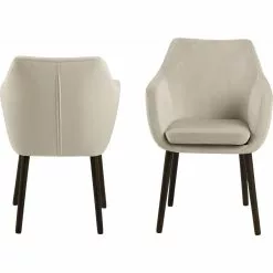 Tuotemerkit Nora Nojatuoli - Beige -Keittiö- ja ruokapöytätuolit Försäljningsbutik c1126412bab952e3acac135e32303037f2