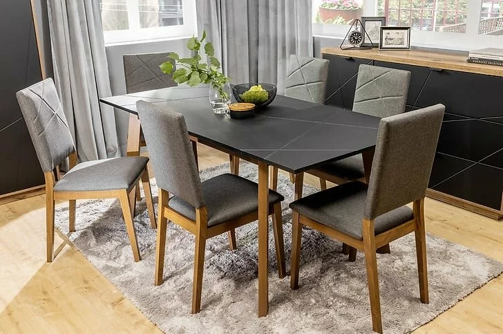 Tuotemerkit Antiikkinen Ruokatuoli - Harmaa 5 Tuotemerkit Antiikkinen Ruokatuoli - Harmaa - Bild 3