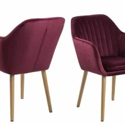 Tuotemerkit Emilia Nojatuoli - Viininpunainen