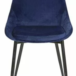 Tuotemerkit Theo- Tuoli - Sininen Sametti -Keittiö- ja ruokapöytätuolit Försäljningsbutik c19c443f0a62d6e3d57150022c32661db9