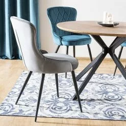 Tuotemerkit Lotus Ruokapöydän Tuoli - Harmaa Sametti -Keittiö- ja ruokapöytätuolit Försäljningsbutik c2452591e2ce27f71dcfae382c1757a77f