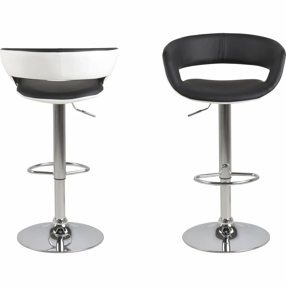 Tuotemerkit Grace Baarijakkara 104 Cm - Musta PU/valkoinen PU 5 Tuotemerkit Grace Baarijakkara 104 Cm - Musta PU/valkoinen PU - Bild 3