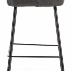 Tuotemerkit Orville-baarituoli - Tummanharmaa Vintage (PU) -Keittiö- ja ruokapöytätuolit Försäljningsbutik c981815578ea20aa41228b6a13a5c1564b