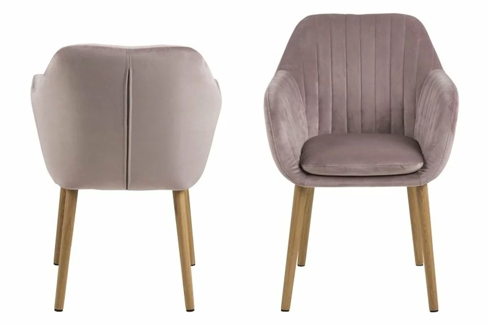 Tuotemerkit Oceanside-nojatuoli - Vaaleanpunainen (sametti) / Tammi 4 Tuotemerkit Oceanside-nojatuoli - Vaaleanpunainen (sametti) / Tammi - Bild 2