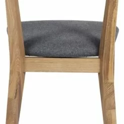 Tuotemerkit Kinley-tuoli - Lakattu Tammi/vaaleanharmaa -Keittiö- ja ruokapöytätuolit Försäljningsbutik cb5dec637cfd7bd7bed987a3a3536075c0