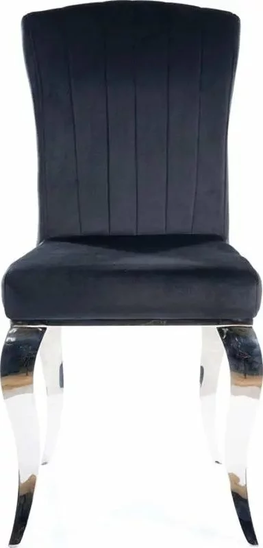 Tuotemerkit Prince-tuoli - Musta/kromi 5 Tuotemerkit Prince-tuoli - Musta/kromi - Bild 3