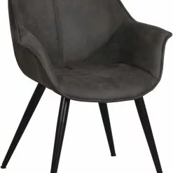 Tuotemerkit Echo-nojatuoli - Tummanharmaa/musta