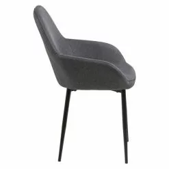 Tuotemerkit Candis Nojatuoli - Harmaa/musta 9 Tuotemerkit Candis Nojatuoli - Harmaa/musta -Keittiö- ja ruokapöytätuolit Försäljningsbutik cf1186982093d43cb889d62ef3049650fa