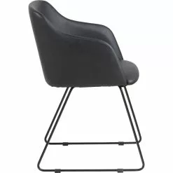 Tuotemerkit Casablanca Nojatuoli - Musta PU -Keittiö- ja ruokapöytätuolit Försäljningsbutik d071efca847b38a98744be06578ccf5677