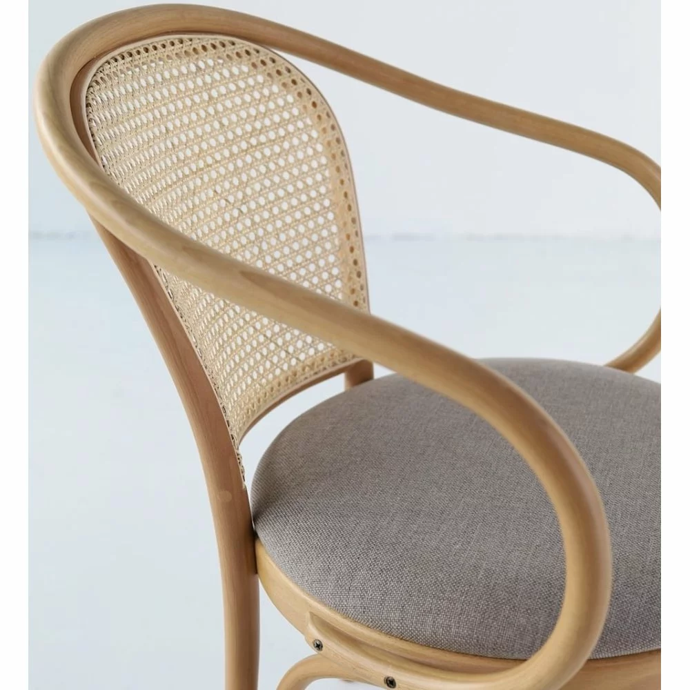 Tuotemerkit No 30 Runkotuoli Rottinkiselkänojalla - Valinnainen Rungon Ja Verhoilun Väri 7 Tuotemerkit No 30 Runkotuoli Rottinkiselkänojalla - Valinnainen Rungon Ja Verhoilun Väri - Bild 5