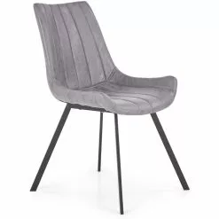 Tuotemerkit Myron Ruokatuoli - Harmaa Vintage (PU)